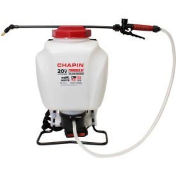 Chapin Chapin 63985 4 Gallon Cap. 20V Battery Operated Wide Mouth General Purpose No Pump Backpack Sprayer 63985